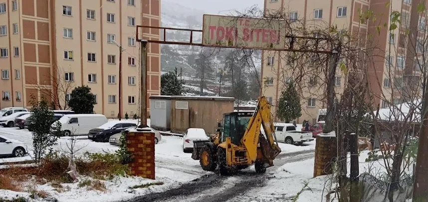 Pazar Belediyesi, Karla Mücadelede Tam Kadro Sahada