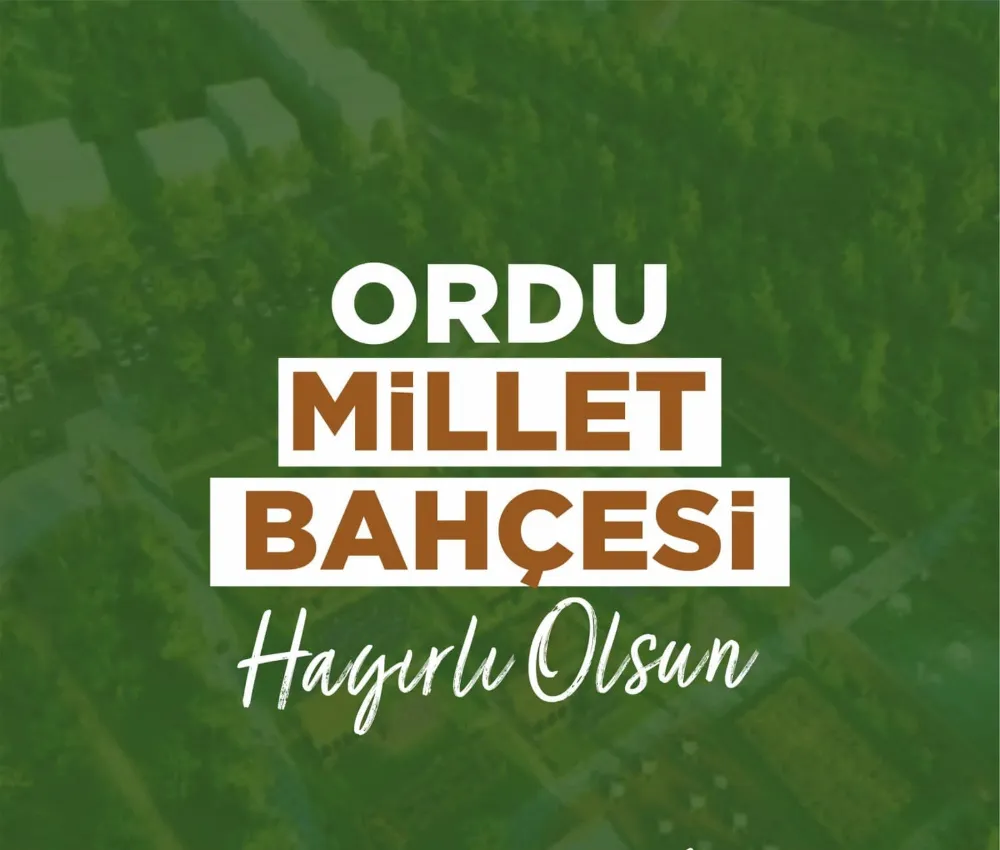 Ordu Millet Bahçesi Otopark Projesinin İhalesi Yapıldı