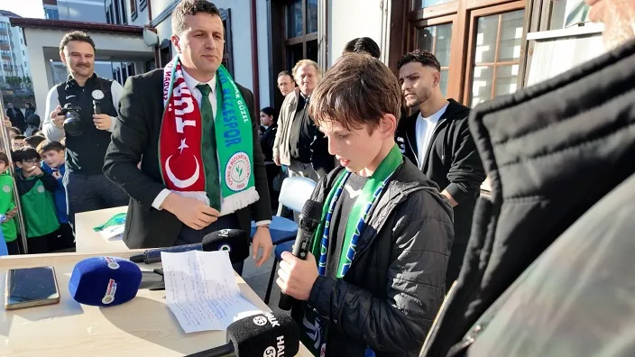 Rizesporlu Futbolculardan Boğaz Ortaokulu’nda Unutulmaz Gün