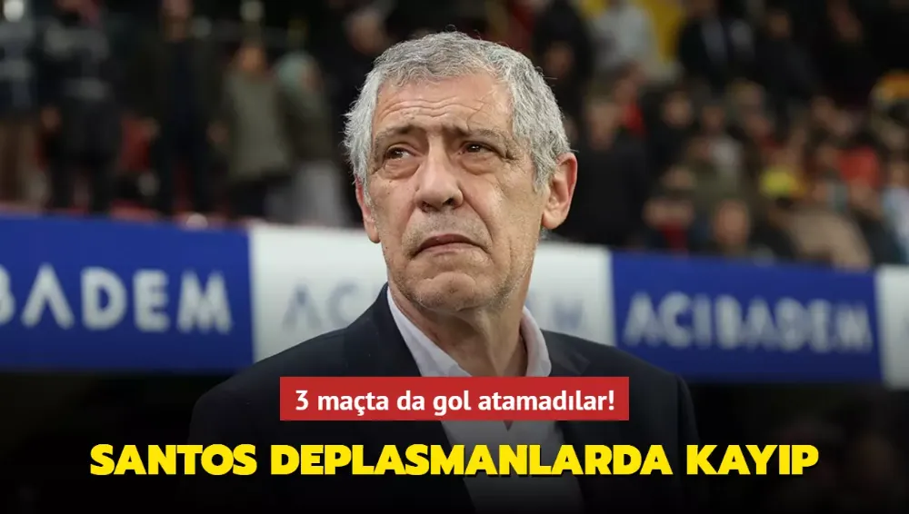 3 maçta da gol atamadılar! Fernando Santos deplasmanlarda kayıp