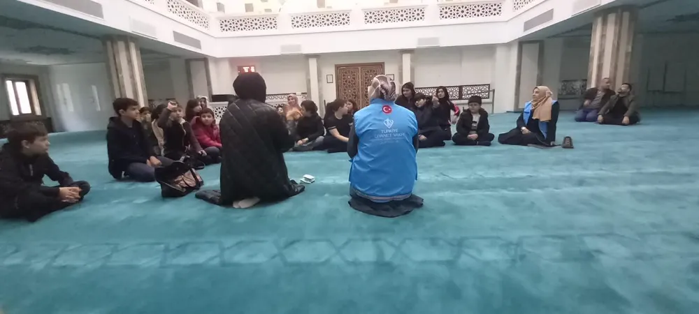 Engelli Öğrencilerimiz Cami ile Buluştu