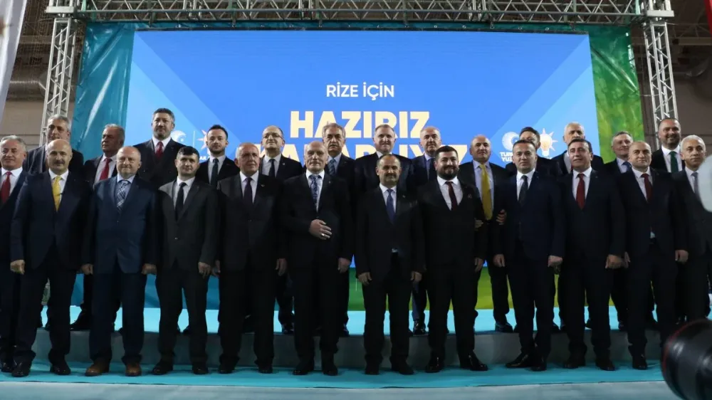 AK Parti Rize ilçe belediye başkan adayları belirlendi