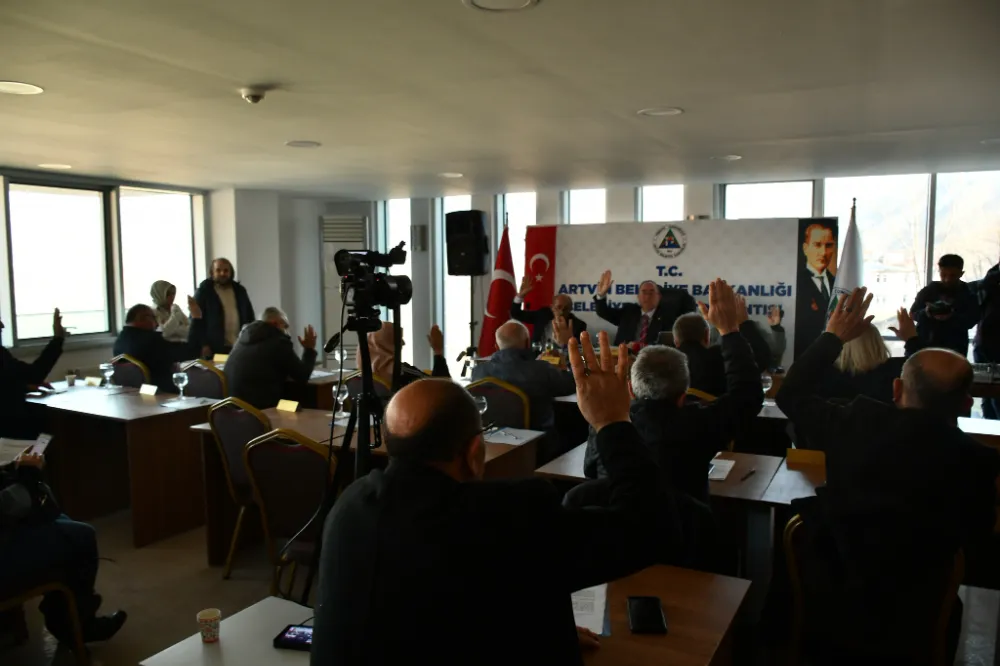 Artvin Belediyesi Şubat Ayı Meclis Toplantısı Gerçekleştirildi
