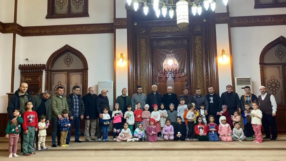 Rize Berat Camii’nde “Cami-Çocuk Buluşması”