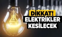 Çorum’da 12 Mart 2024 Salı elektrik kesintisi