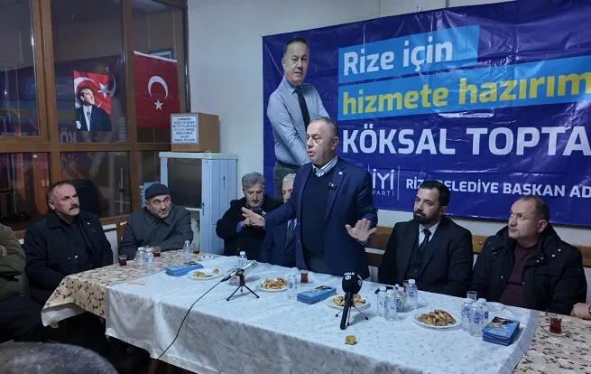 İYİ Parti Sırahoz’ da Gövde Gösterisi Yaptı