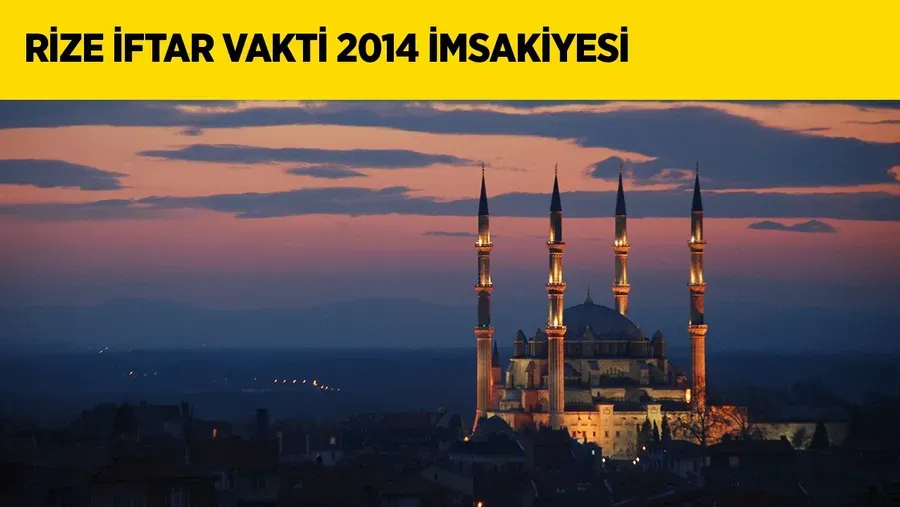 Rize iftar vakti 2024 saat kaçta? Diyanet Rize imsakiye tablosu-sahur vakti ne zaman?