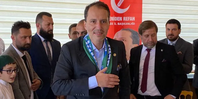 YRP Lideri Fatih Erbakan Rize