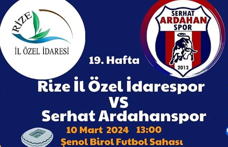 Serhat Ardahanspor Rize deplasmanında