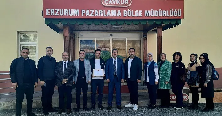 Çaykur Erzurum Bölge Müdürlüğü, En İyi Teşhiri Altın İle Ödüllendirdi!