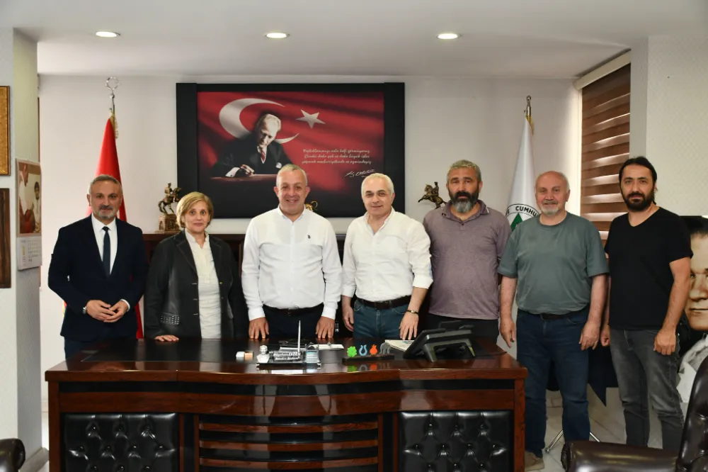 Artvin Belediye Başkanı Bilgehan Erdemi AFGAD Başkanı Yaşar Kars ve Yönetimi Ziyaret Etti