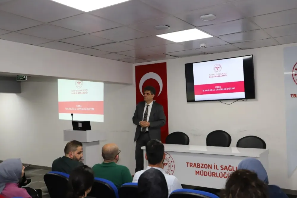 Trabzon İl Sağlık Müdürlüğü, İş Sağlığı ve Güvenliği Eğitimini Başarıyla Tamamladı