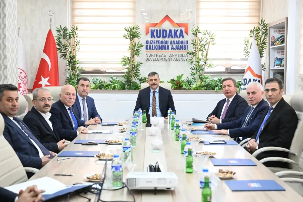 Kuzeydoğu Anadolu Kalkınma Ajansı (KUDAKA) 154. Yönetim Kurulu Toplantısında Bölge Kalkınmasına Odaklanıldı