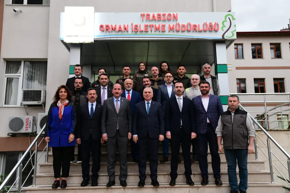 Trabzon Valisi Yıldırım Orman Bölge Müdürlüğü İftarına Katıldı
