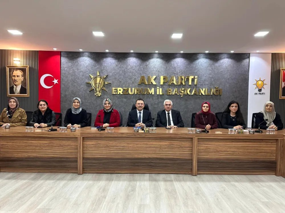 AK Parti Erzurum İl Başkanlığı ve Milletvekili Yerel Seçimlerde Teşkilata Teşekkür Etti