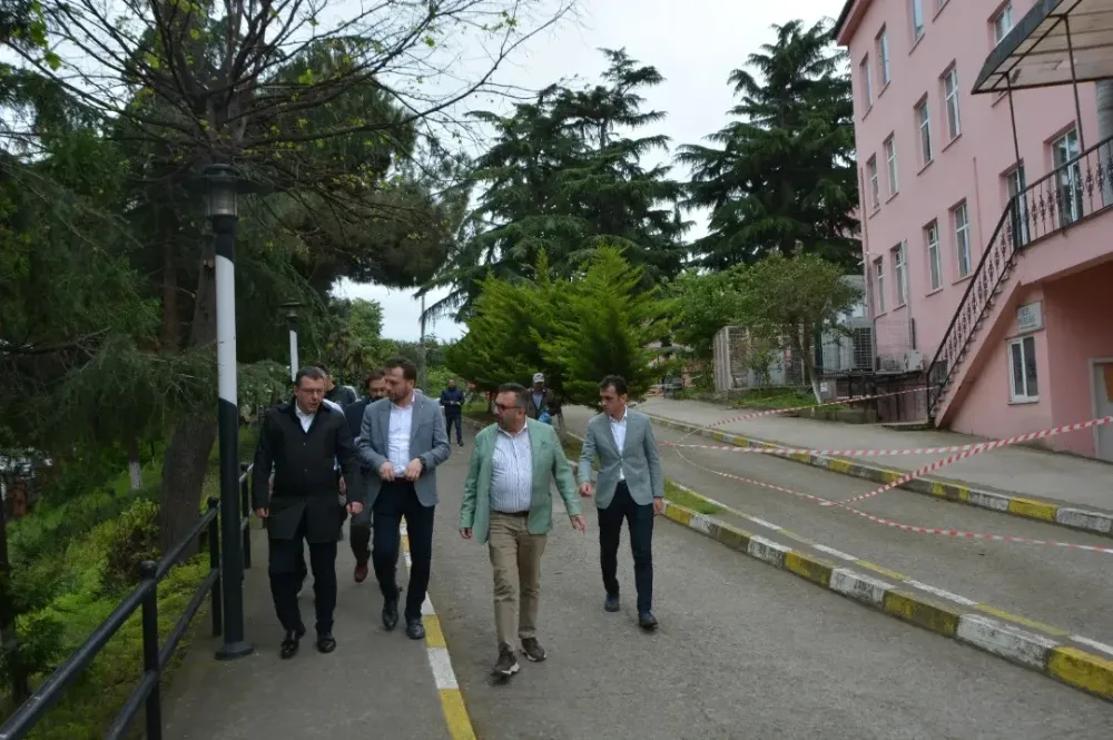 Fırtına Sonrası Trabzon Kanuni Eğitim Araştırma Hastanesi Numune Kampüsünde Olay!