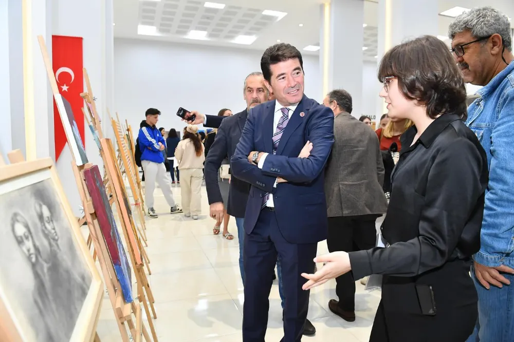 Ortahisar Belediyesi, Genç Sanatçıları Eserleriyle Buluşturdu