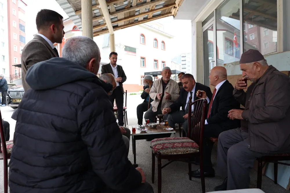 Erzurum Belediye Başkanları Sahada: Palandöken ve Kayakyolu’nda İncelemelerde Bulundular