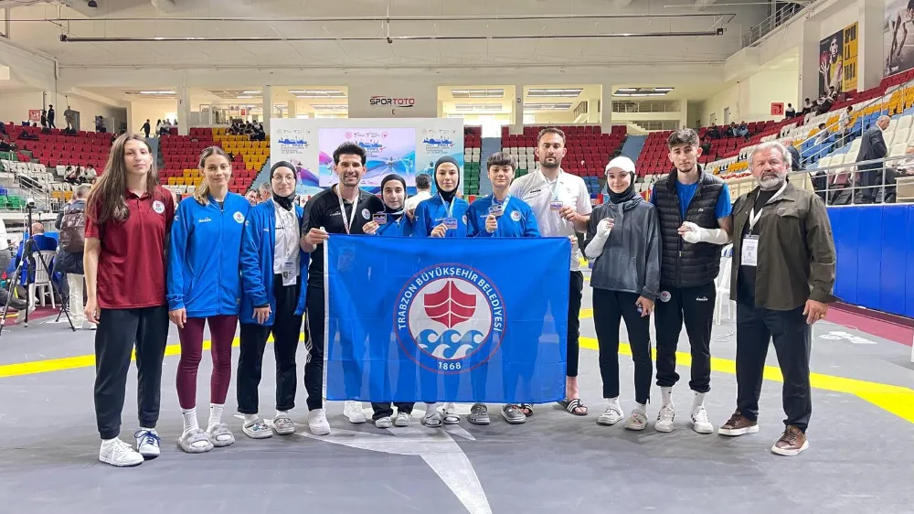 TRABZON BÜYÜKŞEHİR BELEDİYESİ SPORCULARI ŞAMPİYONLUKLARA KOŞUYOR