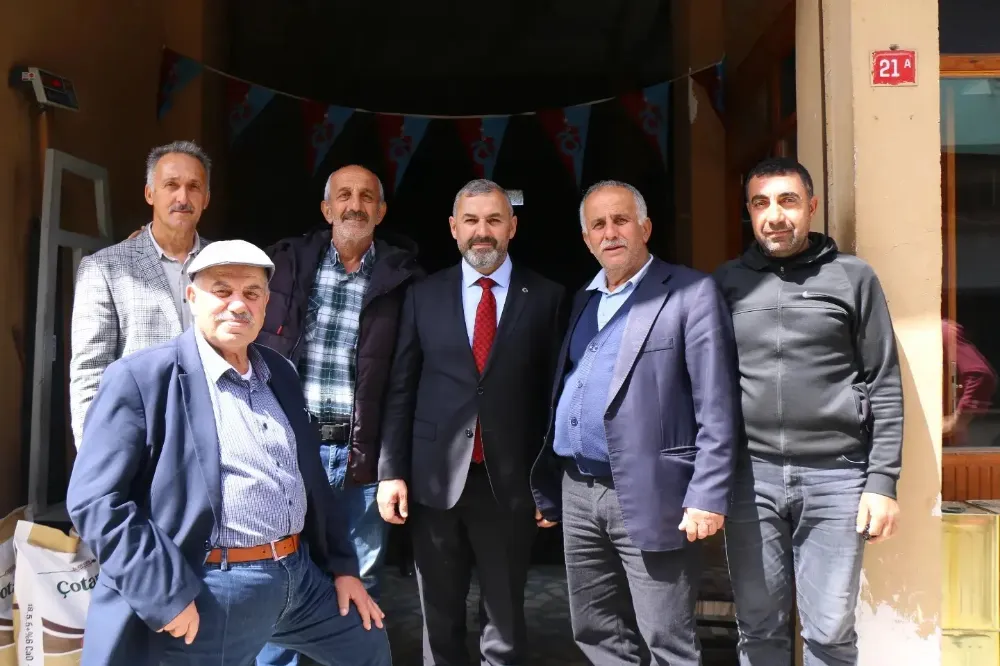 Arsin Belediye Başkanı Hamza Bilgin Esnaf ve Vatandaşlarla Buluştu