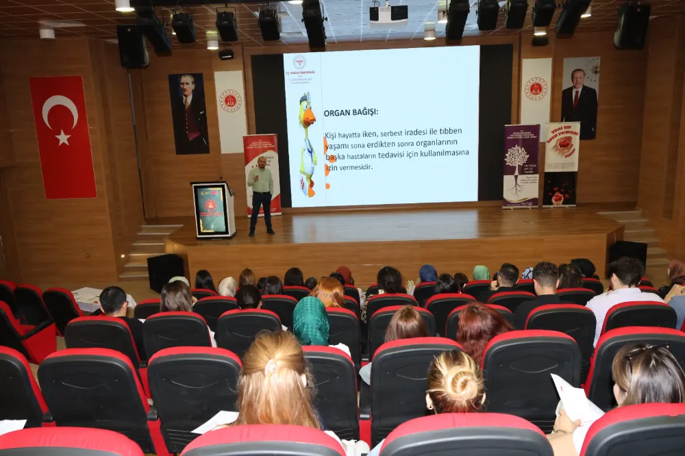 Yeni atanan zabit kâtiplerine, “Organ Bağışı, Organ ve Doku Nakli” semineri