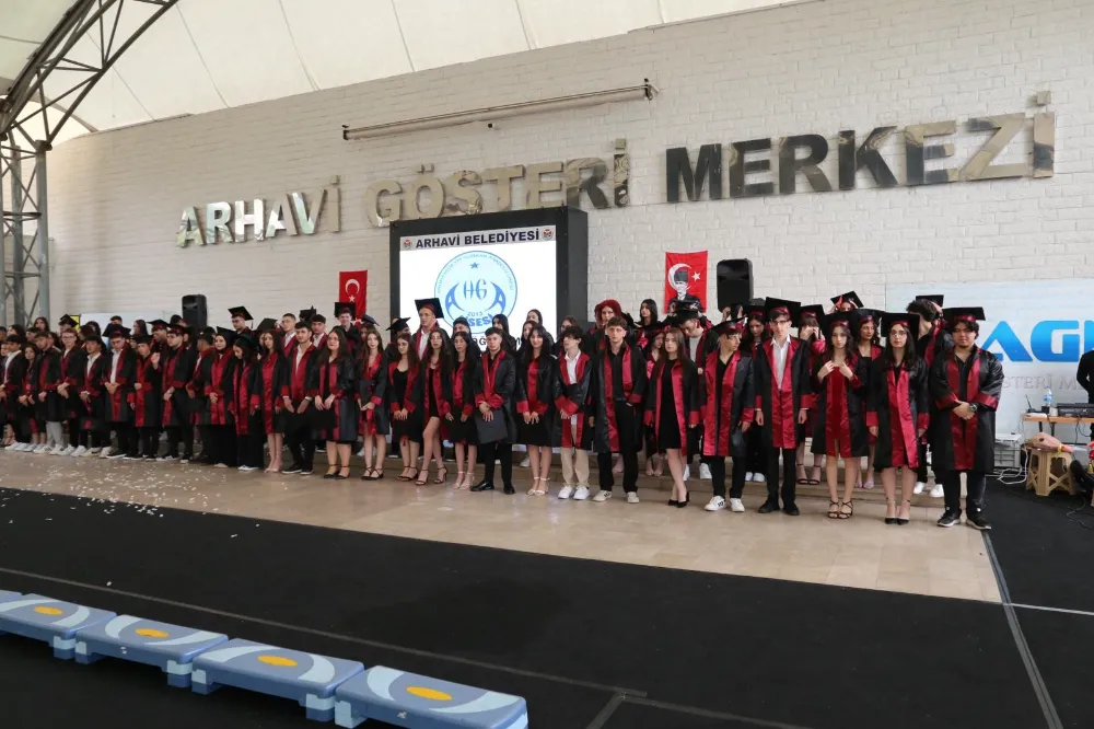 Hüseyin Gürkan Anadolu Lisesi Diploma Töreni Coşkuyla Kutlandı