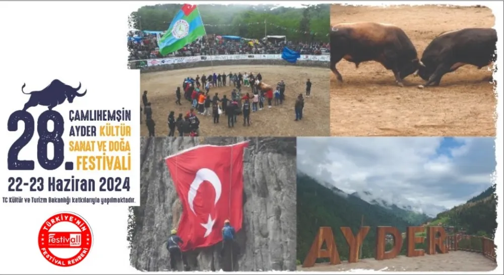 28. Çamlıhemşin Ayder Kültür, Sanat ve Doğa Festivali Heyecanı Başlıyor!