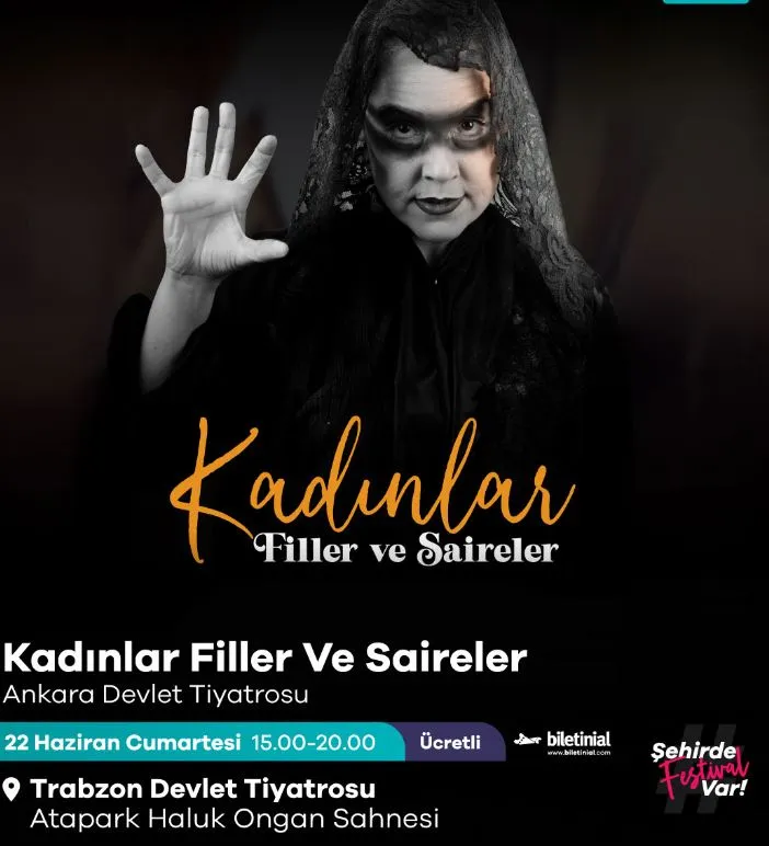 Trabzon Kültür Yolu Festivali Tiyatro Severleri Büyülüyor