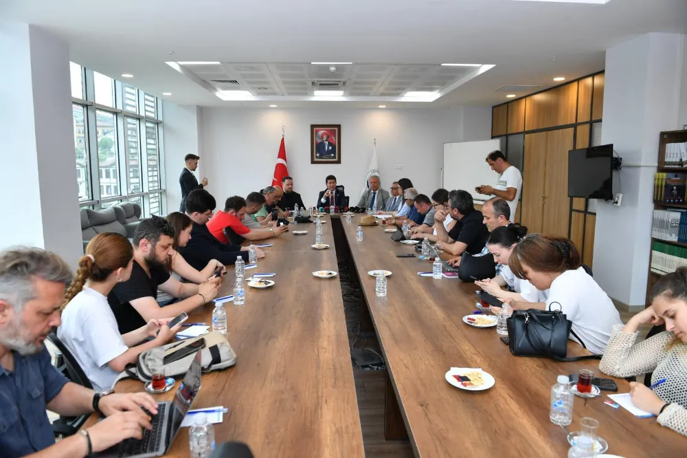 Ortahisar Belediye Başkanı Ahmet Metin Genç’ten Trabzon Basınına Üç Aylık Çalışmalar Hakkında Bilgilendirme