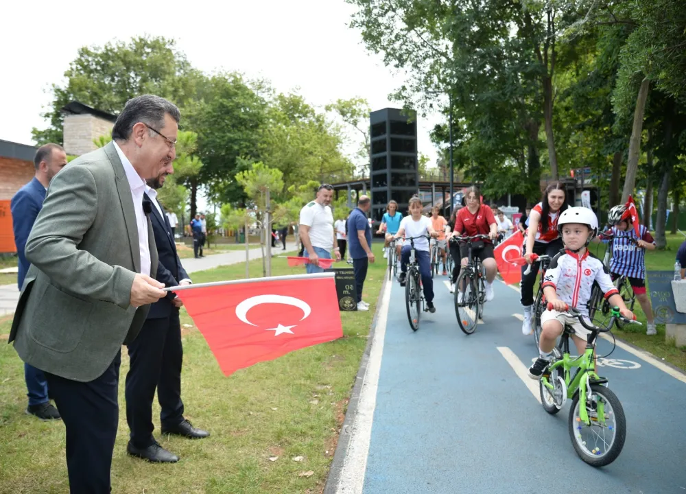 Trabzon Ulaşım A.Ş., 15 Temmuz Anısına Sahilde Bisiklet Filosunu Genişletti