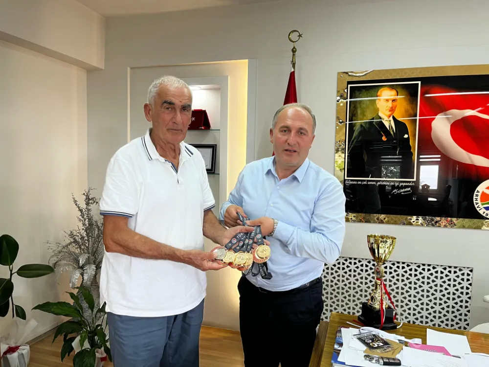 Arhavi Belediye Başkanı Ataselim, Duayen Sporcu Zafer Şahin