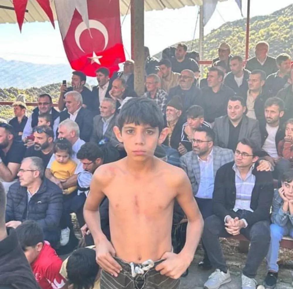 Tortumlu Güreşçi Utku Çağatay Söğütlü Minikler Türkiye Güreş Şampiyonası