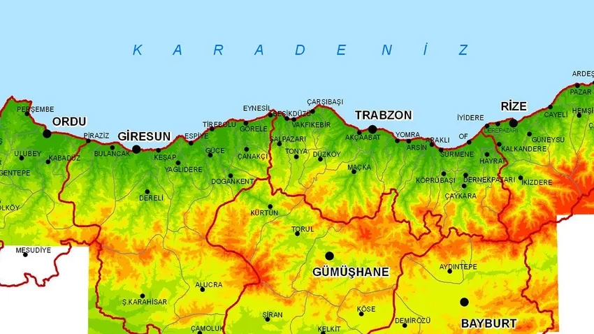 TÜİK açıkladı! Trabzon, Rize, Artvin, Giresun, Gümüşhane, Bayburt ve Ordu