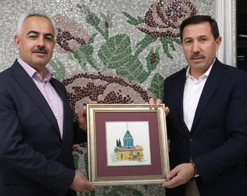 Oltu Belediye Başkanı Adem Çelebi, Konya Karatay Belediye Başkanı Hasan Kılca