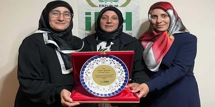 İHH Kadın Erzurum’da Görev Değişimi