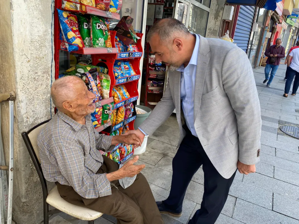 Arsin Belediye Başkanı Hamza Bilgin, Esnaf ve Vatandaşlarla Buluştu