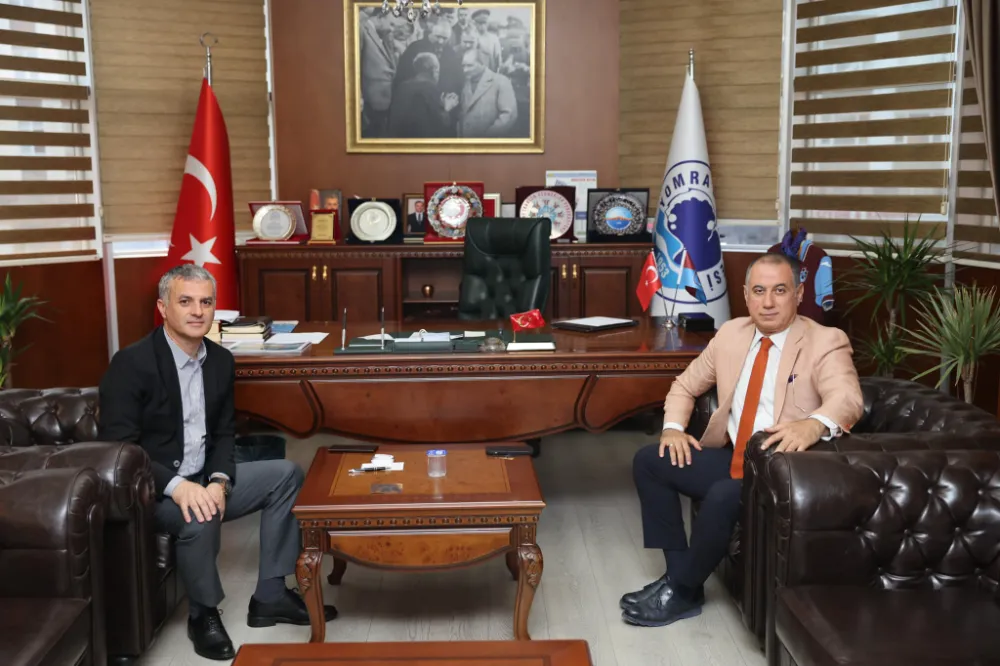 Trabzon İl Kültür ve Turizm Müdürü Tamer Erdoğan, Yomra Belediye Başkanı Mustafa Bıyık
