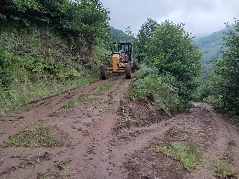 Beşikdüzü Belediyesi’nden Yol Bakım ve Temizlik Çalışmaları