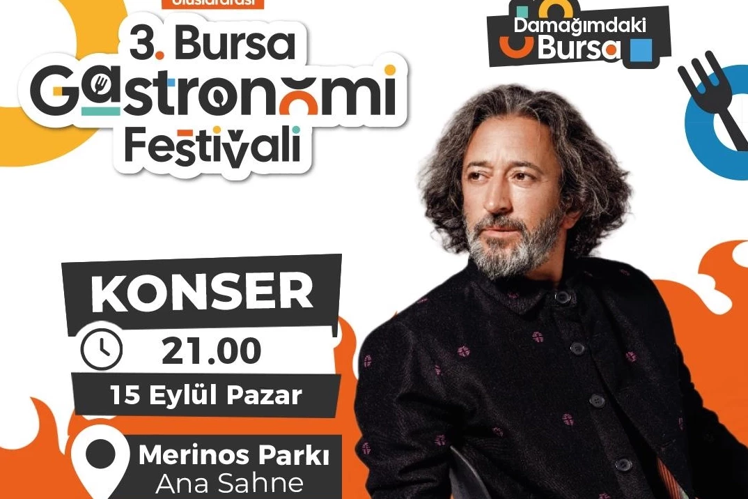 Bursa Gastronomi Festivali’nde ünlüler yağmuru