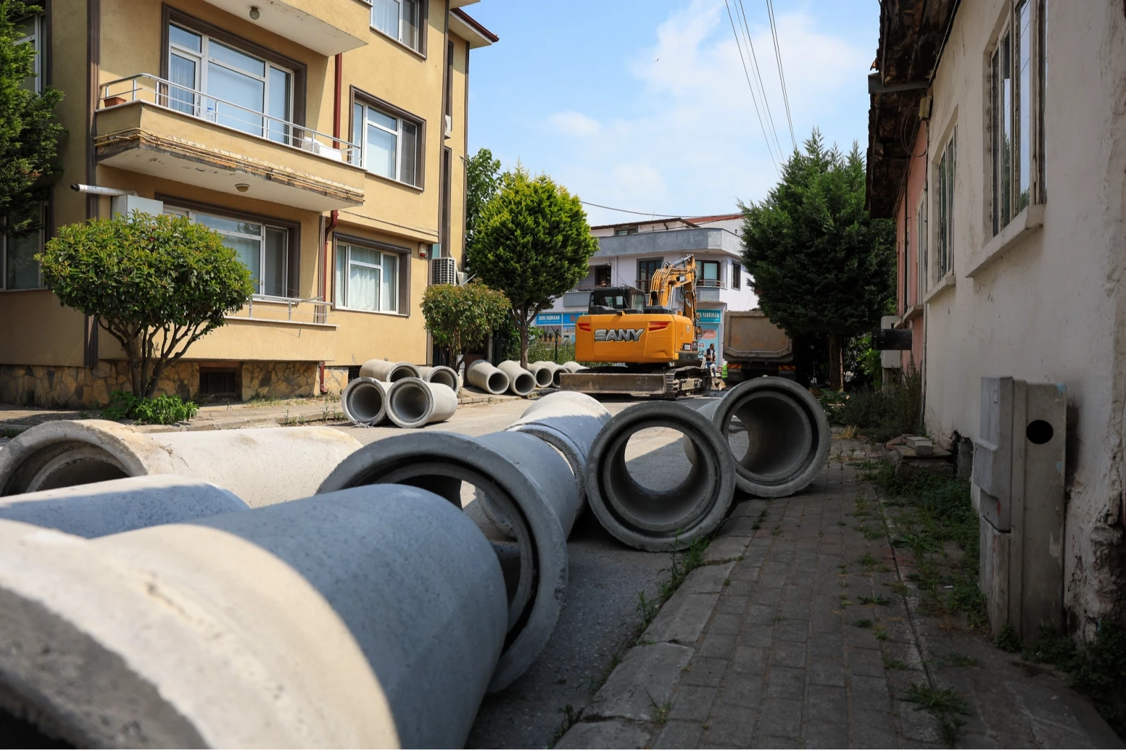 Yenilenen altyapı ile Semerciler Mahallesi yoğun yağışlara karşı güvenli hale geldi