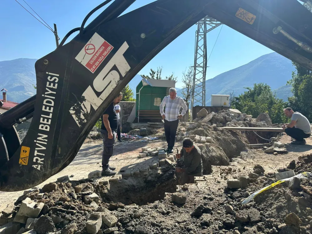 Artvin Belediye Başkanı Erdem, Çamlık Caddesi ve Kafkasör Yaylası