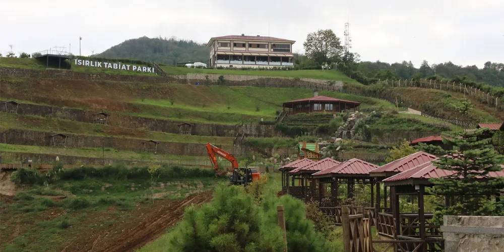 Rize’de Isırlık Tabiat Parkı Yeşil Cazibe Merkezi Oluyor