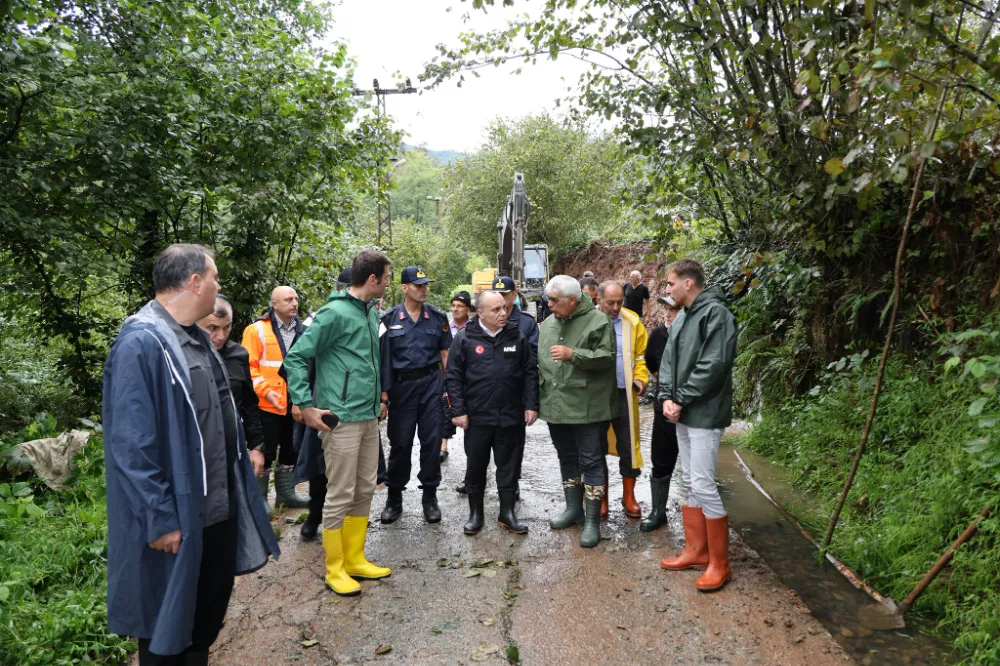 Artvin Valisi Cengiz Ünsal, Arhavi