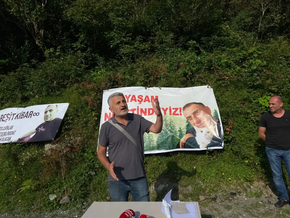 Artvin halkı Reşit Kibar’ın mücadelesini sürdürüyor