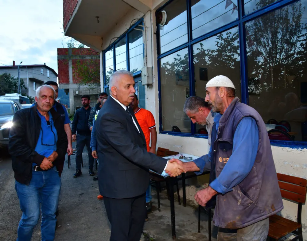 Vali Yıldırım, Sel Felaketzedelerini Ziyaret Etti