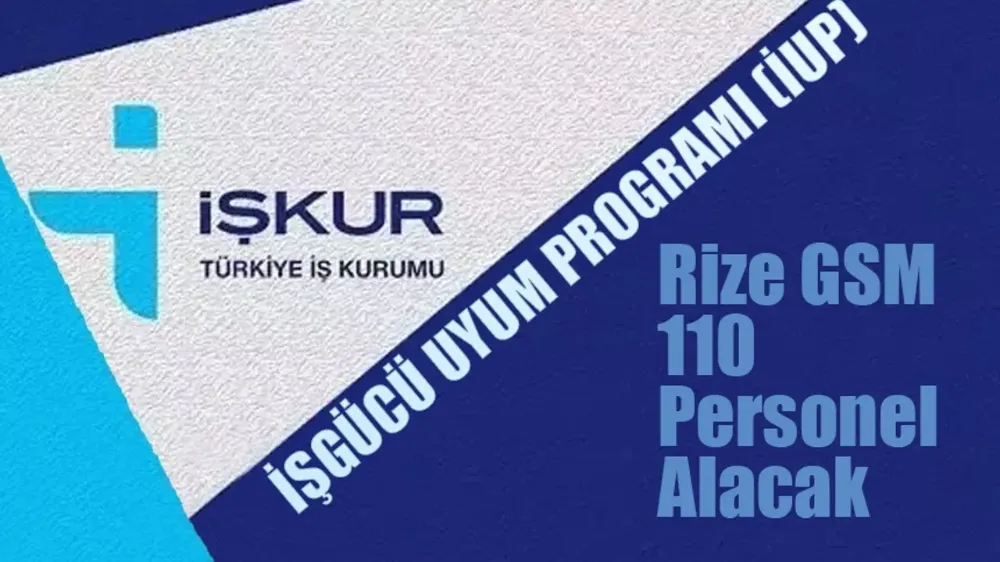 Rize’de İşgücü Uyum Programı ile 110 Kişiye İş İmkanı