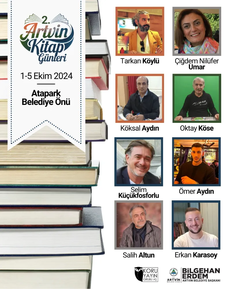 Edebiyat Tutkunları Artvin’de Buluşuyor: 2. Kitap Günleri Başlıyor