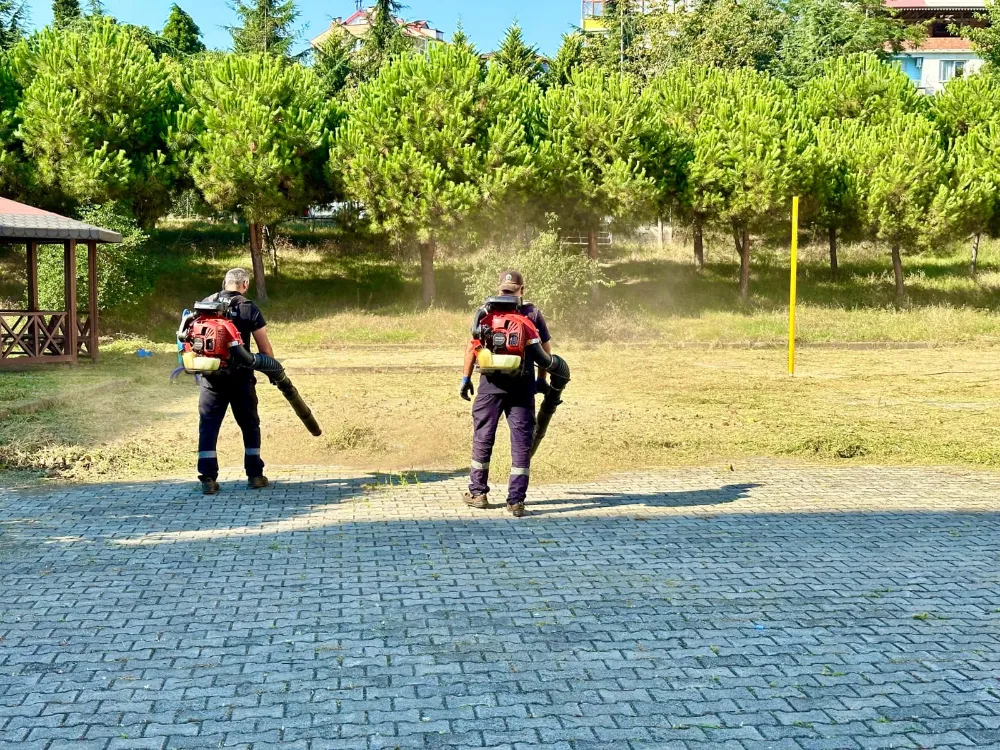 Akçaabat’tan Eğitime Büyük Destek: Okul Bahçeleri Yeniden Düzenleniyor