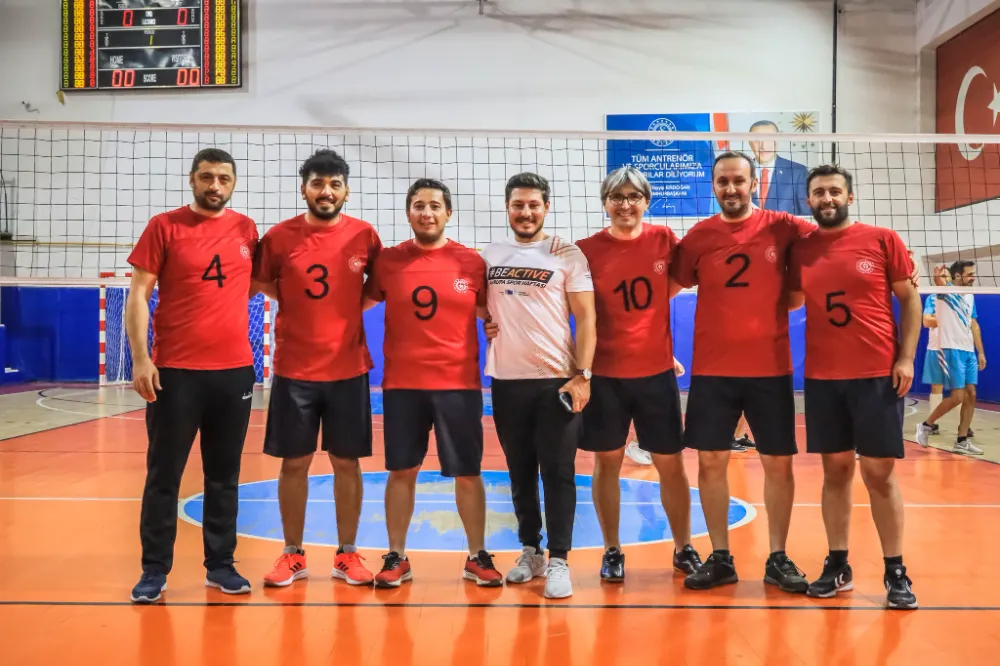 II. Kamu Spor Oyunları Voleybol Erkekler Çeyrek Final Karşılaşması Tamamlandı