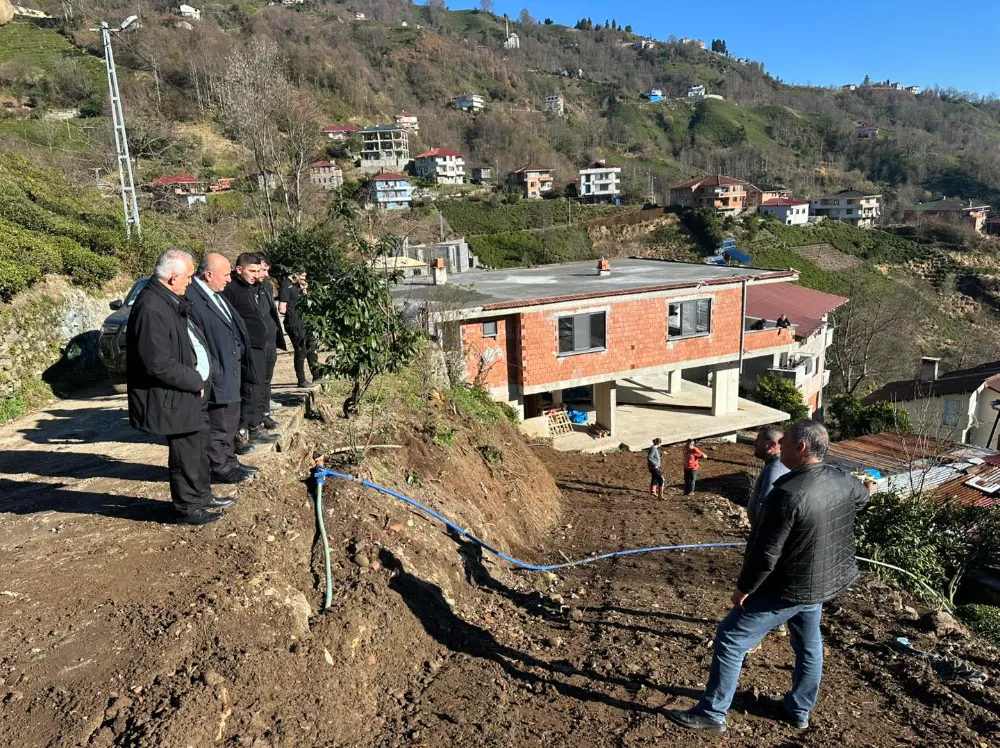 Çayeli Belediyesinden Yalı Mahallesi